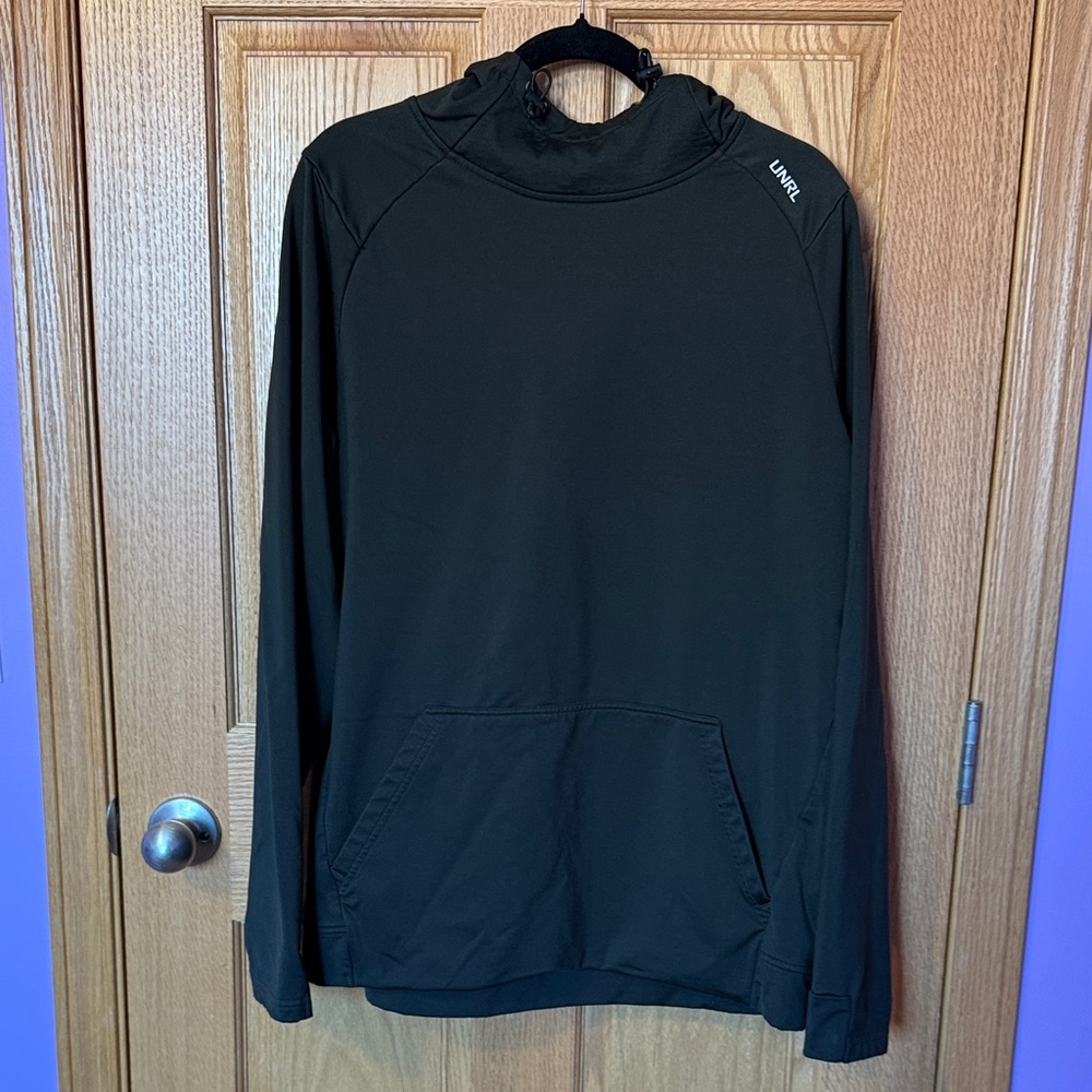 UNRL Dark Green Men's Hoodie